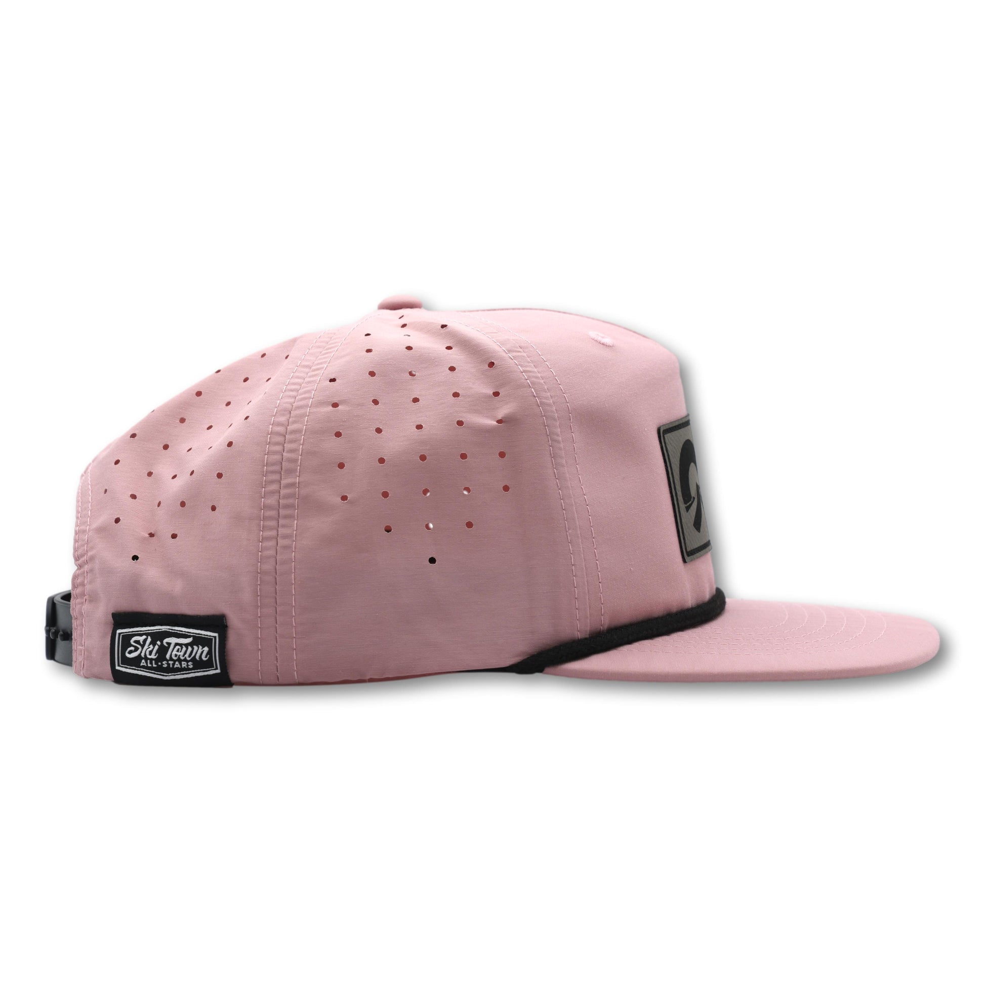 Pink and Grey Patch Tech Hat