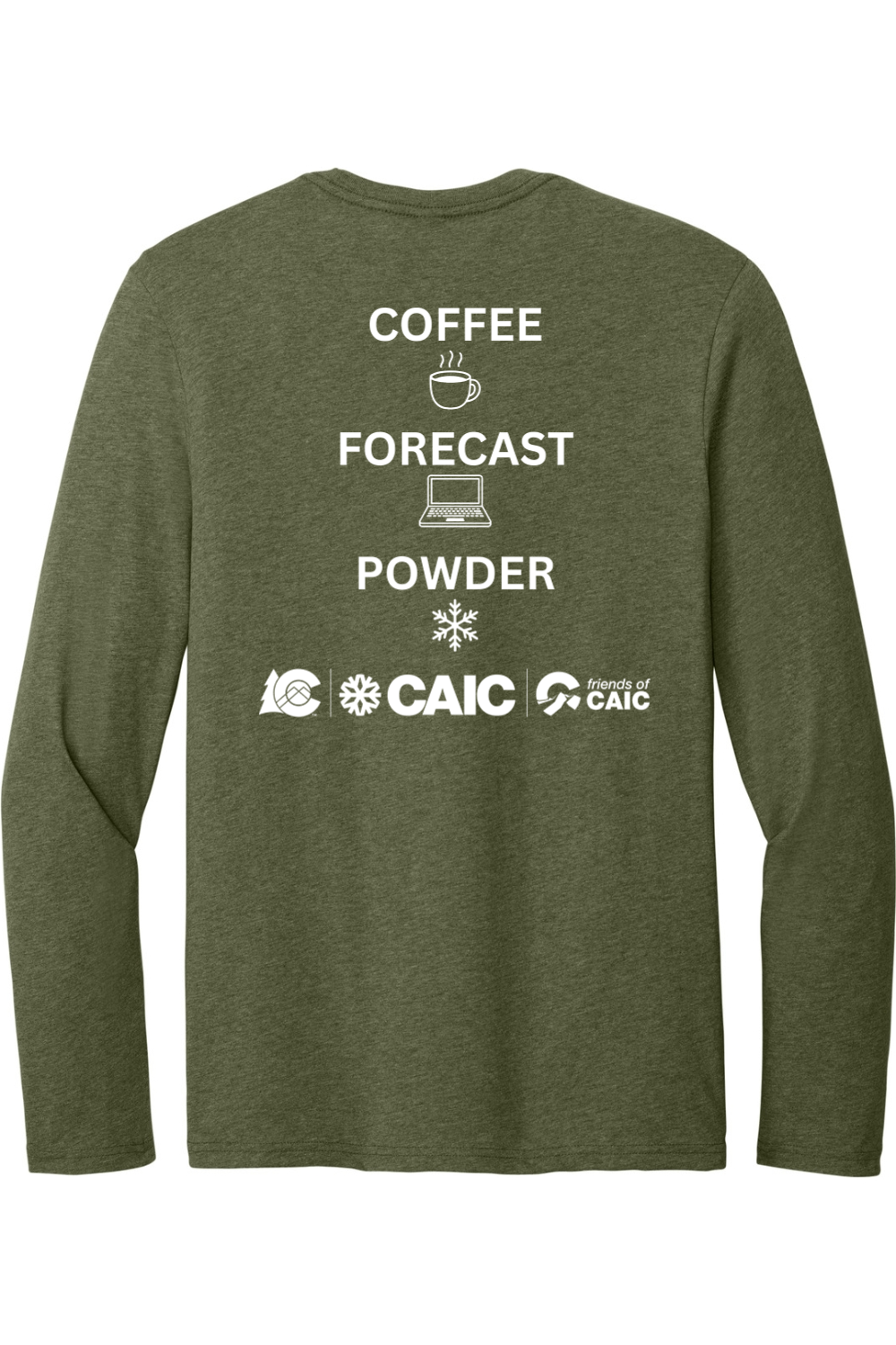 Coffee. Forecast. Powder. - Long Sleeve