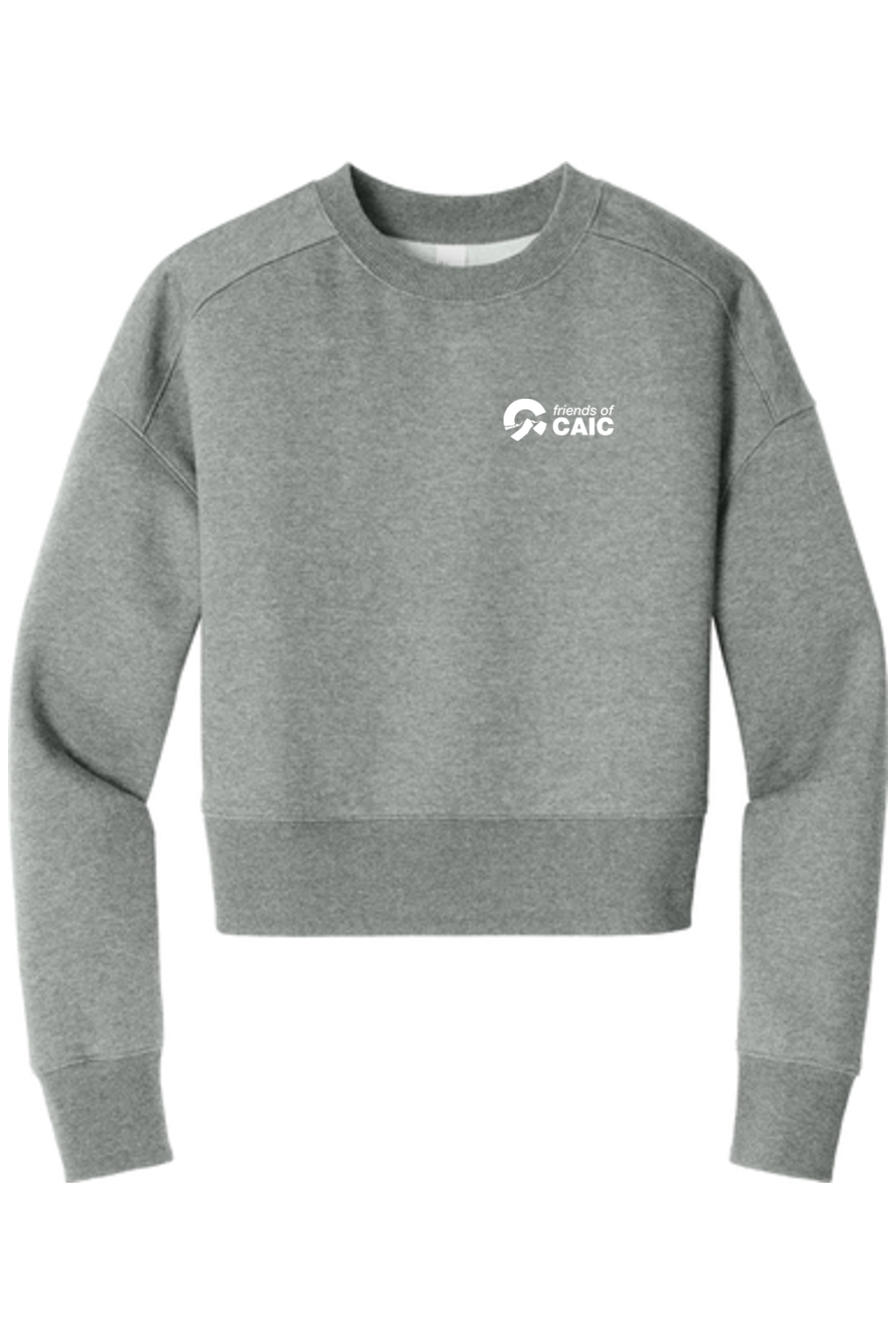 Brinkley Messick x Friends of CAIC - Women's Cropped Crew