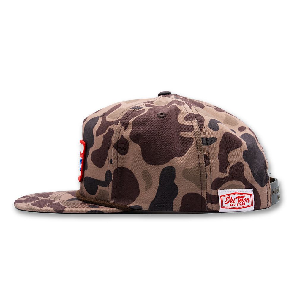 Rope Hat - Dark Duck Camo