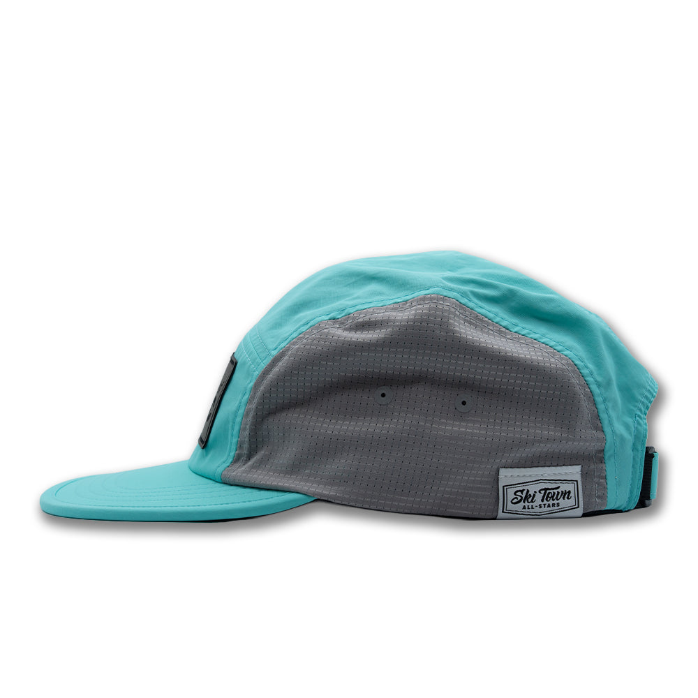 5 Panel Adventure Hat - Turquoise