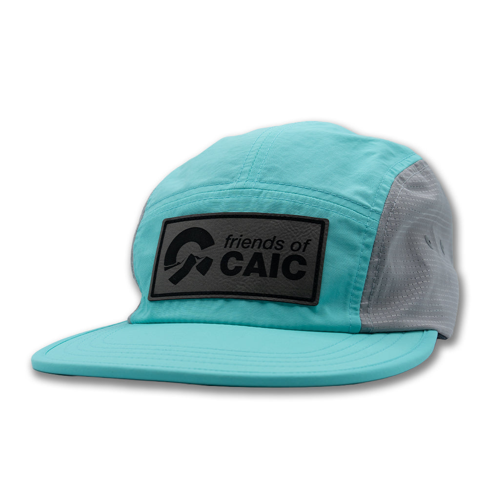 5 Panel Adventure Hat - Turquoise