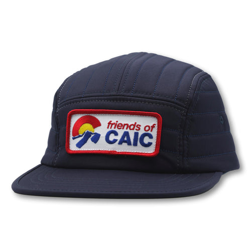 Navy Down Baffle Hat